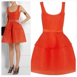 Maje mesh skater dress